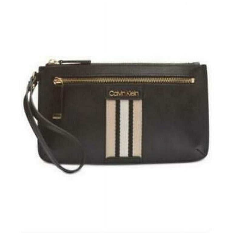 Calvin Klein Large Wristlet OS Black Combo