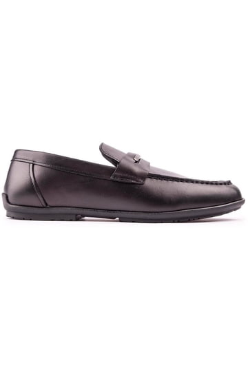 Calvin Klein Mens Trapper Silky Dress Casual Loafer Calvin Klein Mens Trapper Silky Suede Loafers Navy 8.5M main image 3