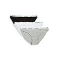 thumbnail image 1 of Calvin Klein Logo Bikini Panties, Size S, 3 Pack (Women's), 1 of 3