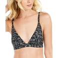 thumbnail image 1 of Calvin Klein Logo-Print Triangle Bikini Top, 1 of 2