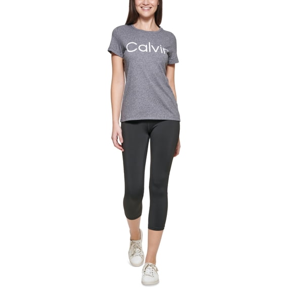 Calvin Klein Logo T-Shirt Black Heather XXL