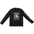 thumbnail image 1 of Calvin Klein Long Sleeve Cotton Digital Camo Crew Neck T-shirt Black S-XXL, 1 of 2