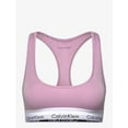 thumbnail image 1 of Calvin Klein MAUVE MIST Modern Cotton Racerback Bralette, US Small, NWOT, 1 of 4