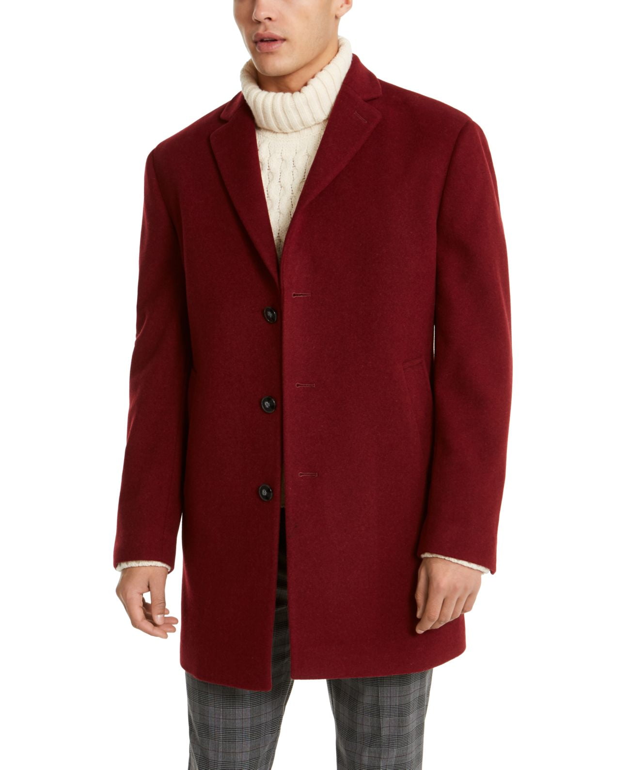 Calvin klein cheap coat red