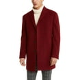 thumbnail image 1 of Calvin Klein Men’s Slim Fit Wool Blend Overcoat Jacket Coat, Red, 46T, 1 of 3