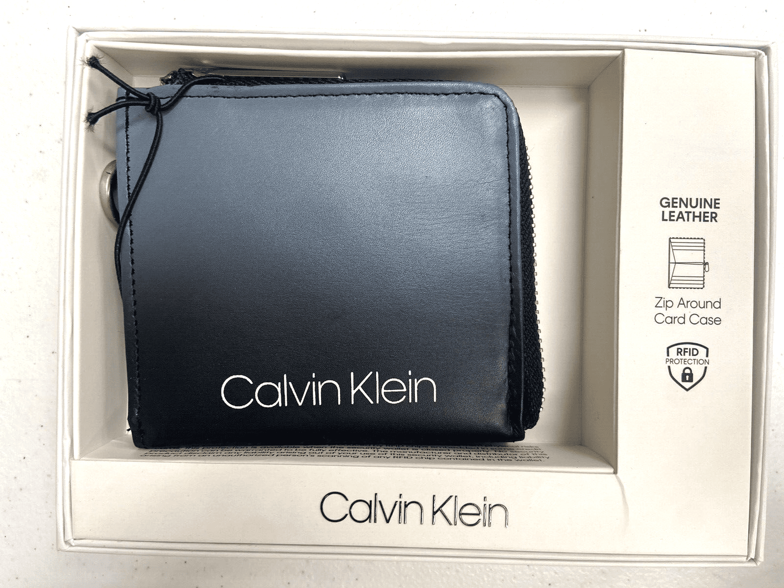 Calvin klein card holder on sale