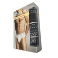 thumbnail image 1 of Calvin Klein Men's 3-Pack Cotton Stretch Hip Brief, Multicolor, Lg, 1 of 2