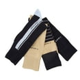 thumbnail image 1 of Calvin Klein Men's 4 Pair Combed Cotton Crew Socks, Assorted, One Size, 1 of 1