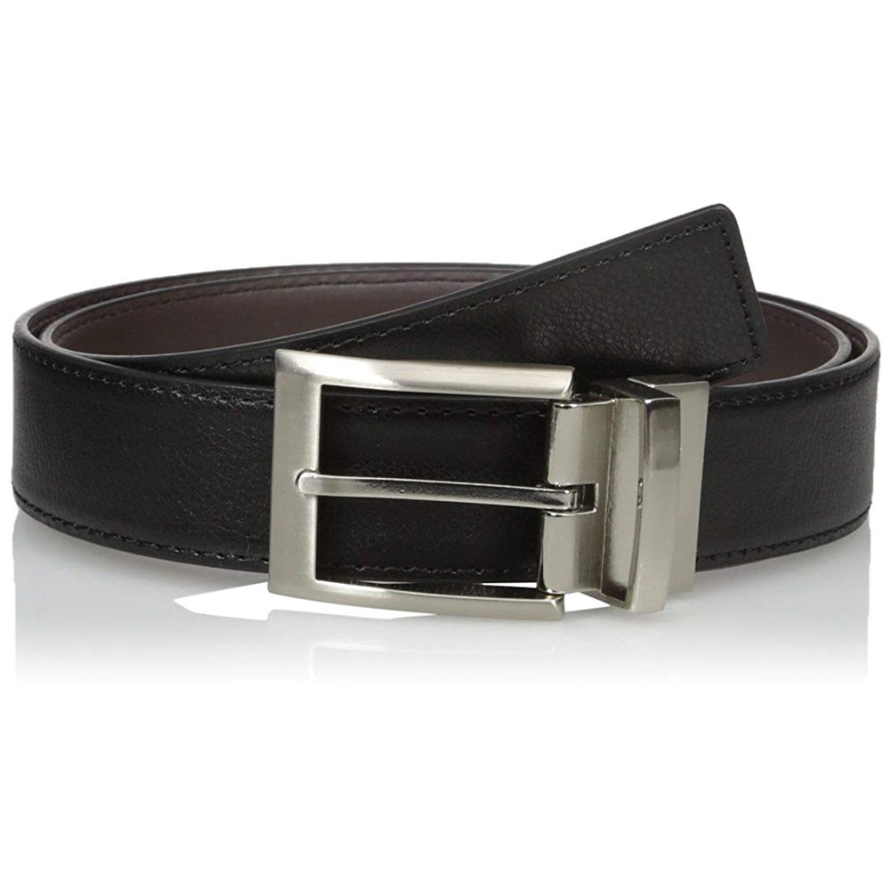 Calvin Klein Men's Monogram Reversible Belt - Black - L