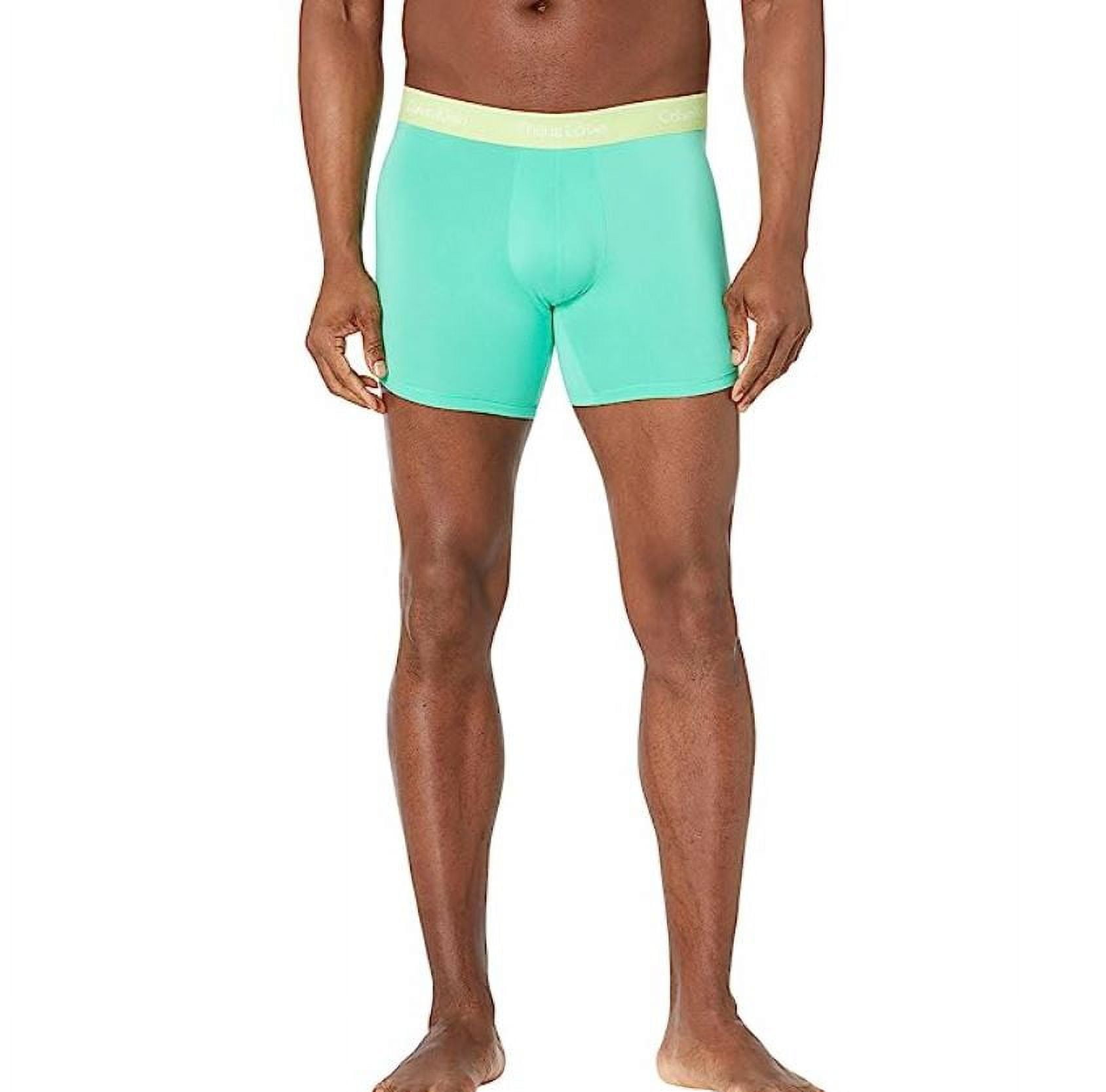 Calvin Klein Men's Aqua Underwear Pride This Is Love Boxer Brief , XS