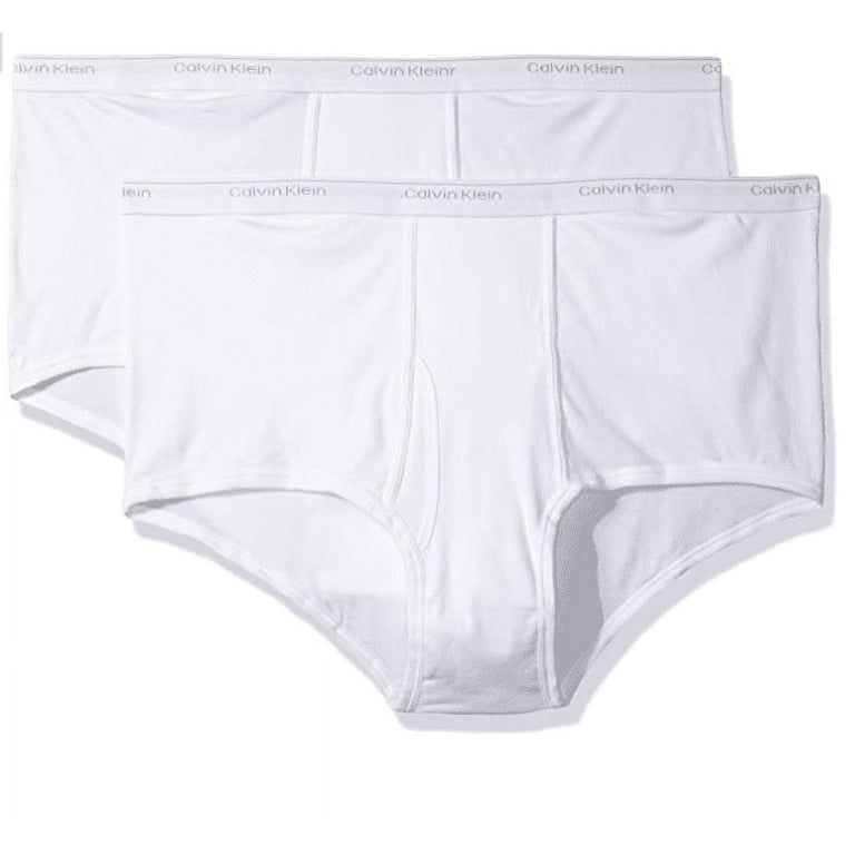 Calvin Klein Men s Big and Tall Classic 2 Pack Briefs NB1102 Size 58 Walmart