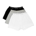 thumbnail image 1 of Calvin Klein Men's Boxer Short, Black/White \ Gray,S - US, 1 of 4