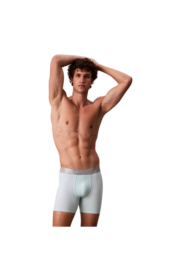 Men's Brushed Microfiber Stretch Boxer Briefs Moonlight Jade Large