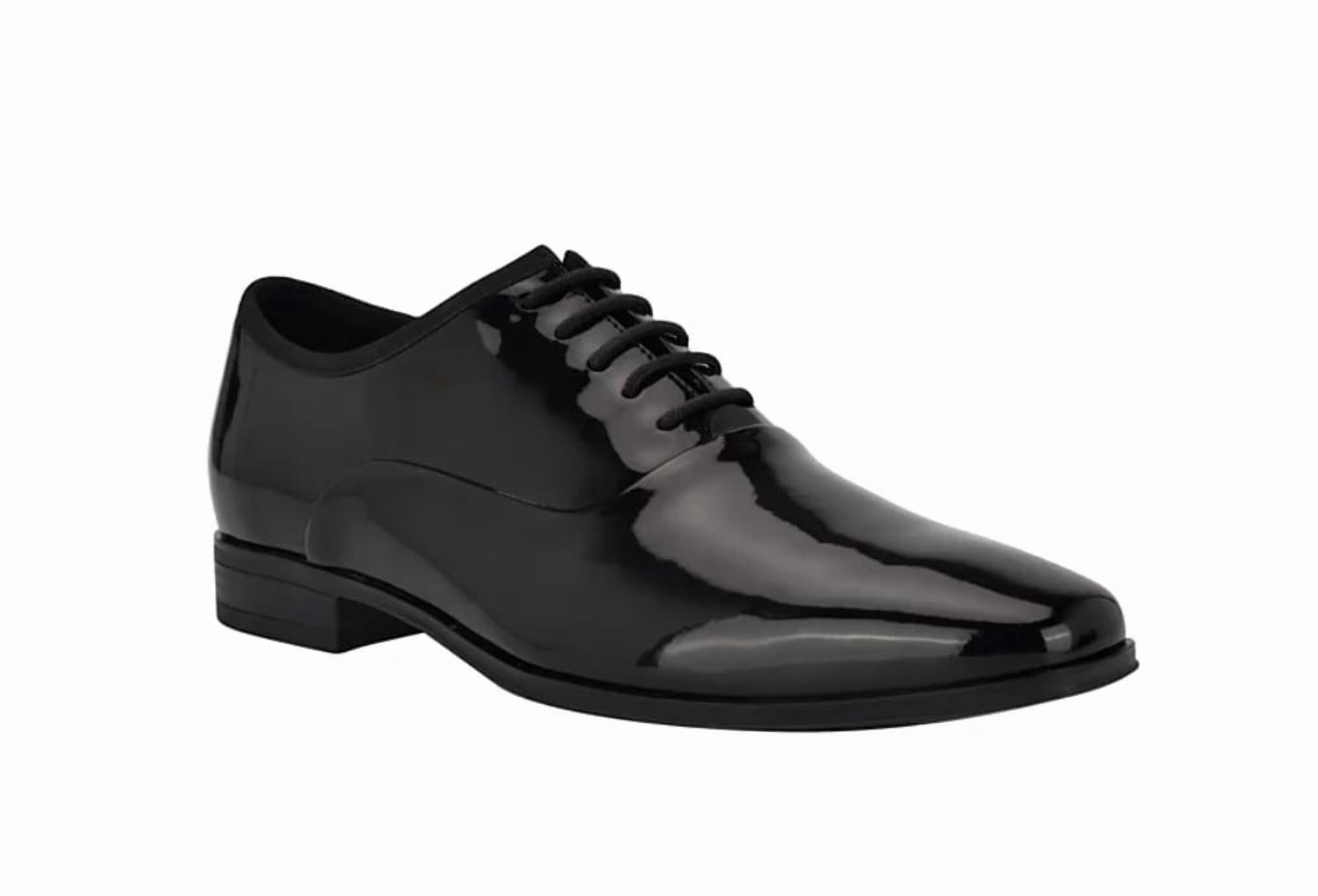 Calvin Klein Glossy Black Men\'s Slip-Ons $_57.JPG?set_id=880000500F main image 4