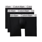 Calvin Klein Men's Chromatic 3-Pack Boxer Briefs Black Large
