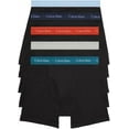 thumbnail image 1 of Calvin Klein Men's Classic Fit 100% Cotton 5-Pack Boxer Brief,Black, Size small, 1 of 2