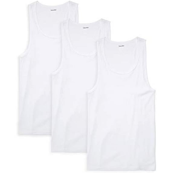 Calvin Klein Cotton Classics 3-Pack Rib Tank Top