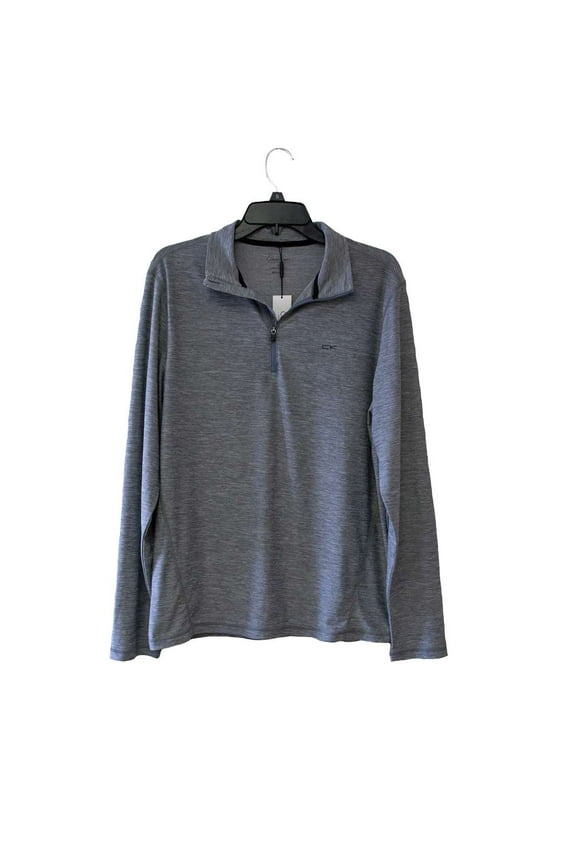 Men's Color Block Mesh Tee, Gravel Space Dye,XL - US