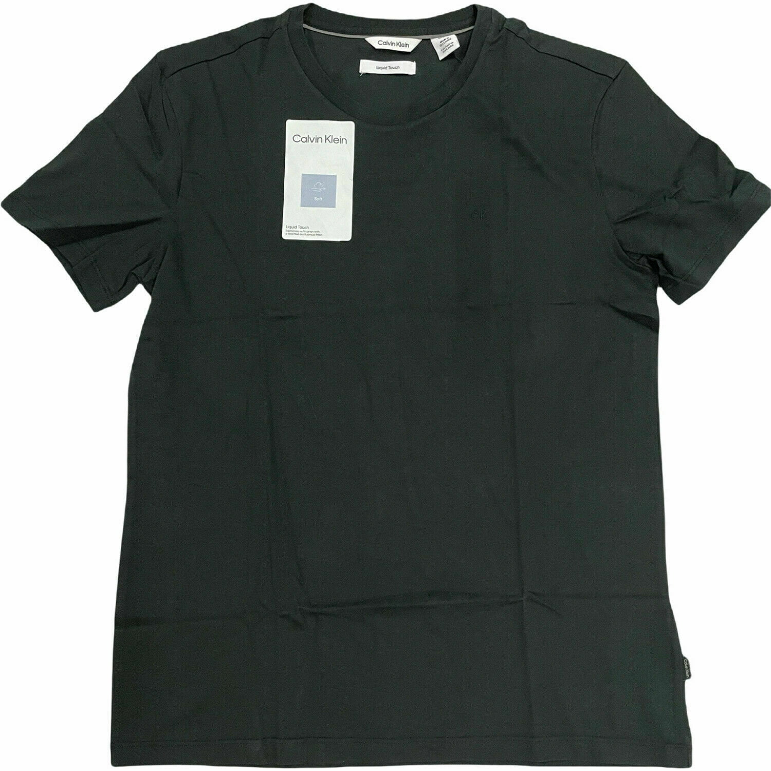 Calvin Klein Men's Cotton Breathable Liquid Touch T-shirt Black