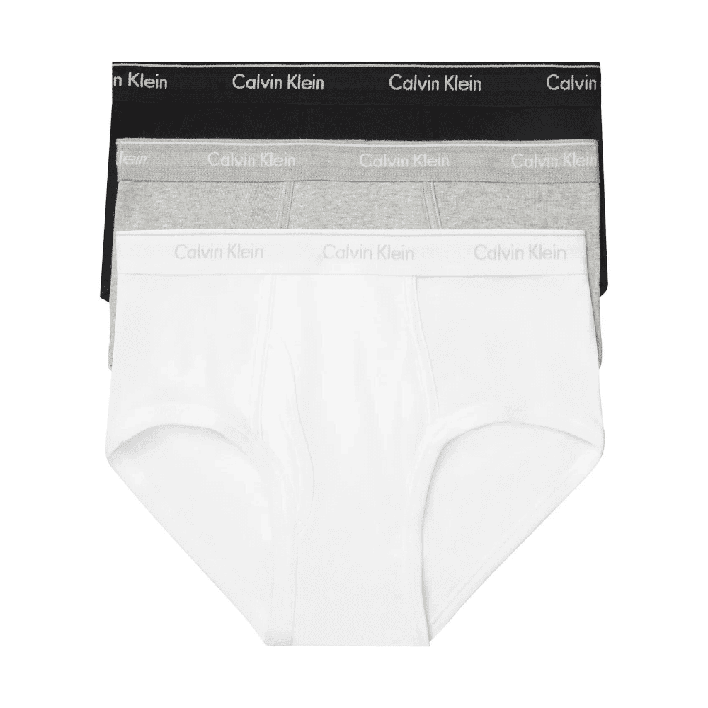 Mens Cotton Classic 3-Pack BriefS, Multi, 2XL