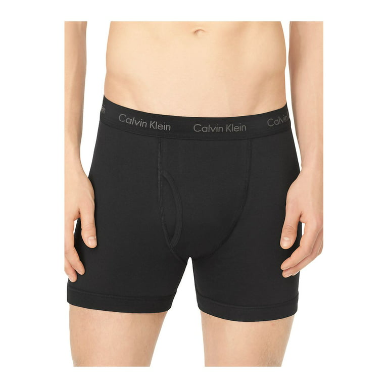 Calvin Klein Men's Cotton Classic Fit 3 Pack Boxer Briefs