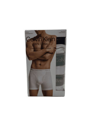 Calvin Klein Mens 3 Pack Micro Rib Boxer Brief, Black/Dark Grey