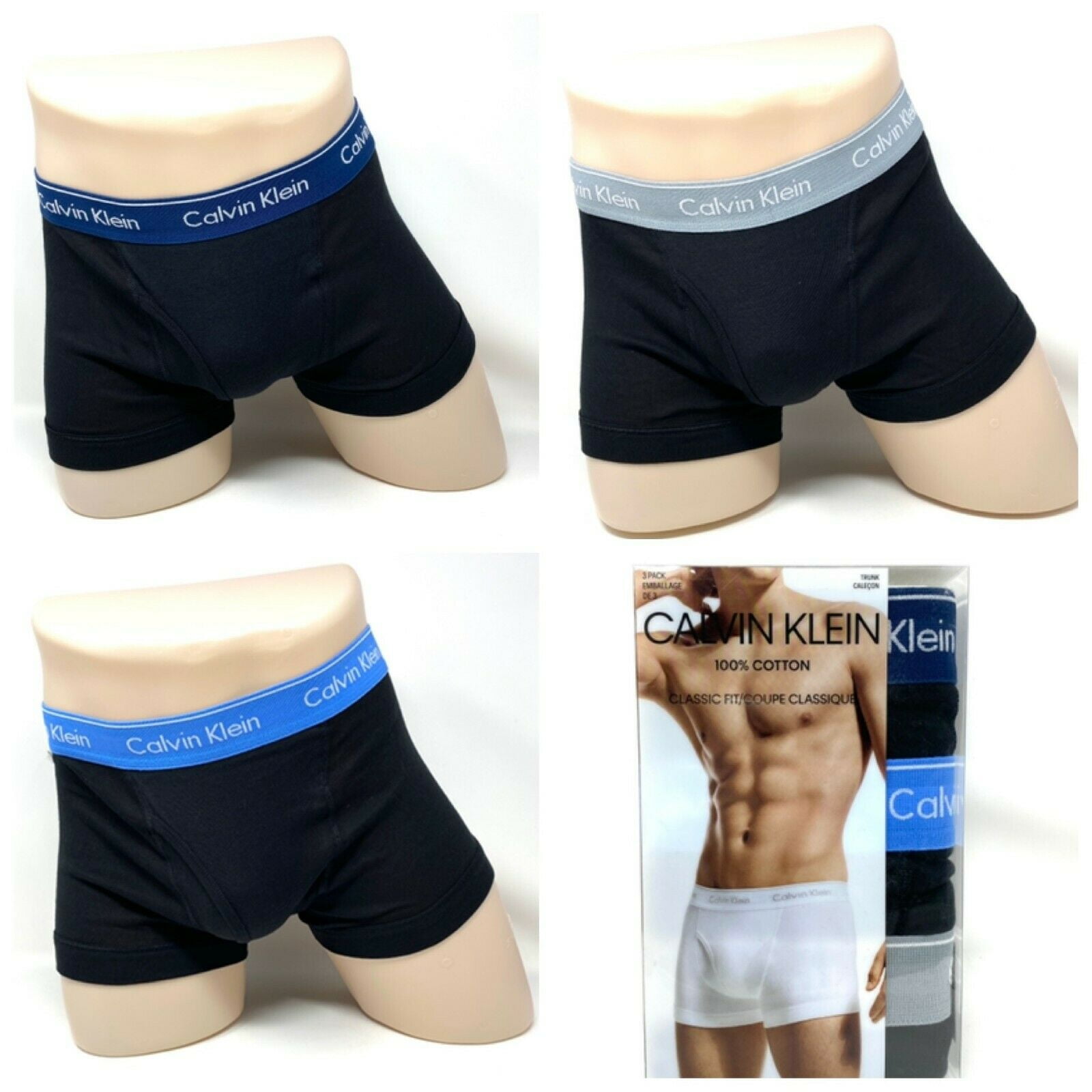 ◆ ◆ Men's Balance Low Rise Trunk 3PK Amazon.com: Calvin Klein Men's Cotton Stretch 3-Pack Low
