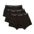 thumbnail image 1 of Calvin Klein Men's Cotton Classic Fit 3-Pack Trunk, Black,XL - US, 1 of 4