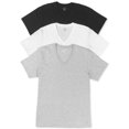 Calvin Klein Men's Cotton Classic V-Neck T-Shirt (3-Pack) - Walmart.com