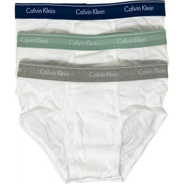 Calvin Klein Classic Fit Briefs 3 Pack Small, White