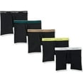 thumbnail image 1 of Calvin Klein Men's Cotton Classics 5-Pack Boxer Brief, Black Bodies W/Ponderosa Pine, Galaxy Grey, Black, KEWL Lime, Natural Grey, Large, 1 of 6