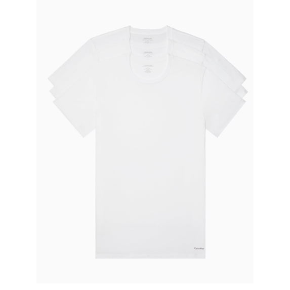Calvin Klein mens Set of 3 Crewneck T-Shirt, XL