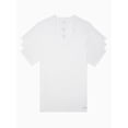 thumbnail image 1 of Calvin Klein Men's Cotton Classics Fit V-Neck T-Shirt -3 Pack, White, Large, 1 of 2