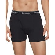 Calvin Klein Mens Cotton Classics Multipack Boxer Briefs, Black 3 Pack 2021, Medium