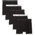 thumbnail image 1 of Calvin Klein Men's Cotton Classics Multipack Boxer Briefs, Black (5 Pack), Large, 1 of 3