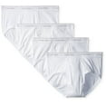 thumbnail image 1 of Calvin Klein Men's Cotton Classics Multipack Briefs, Pure White, Large, 1 of 5