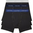 thumbnail image 1 of Calvin Klein Men's Cotton Stretch 3-Pack Boxer Brief, Black W/Phantom/Spectrum Blue/Vaporour Gray WBS, Large, 1 of 1