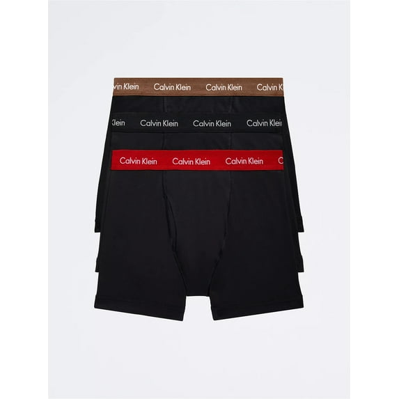 Calvin Klein Men’s Cotton Stretch 3-Pack Boxer Brief; Size: Medium