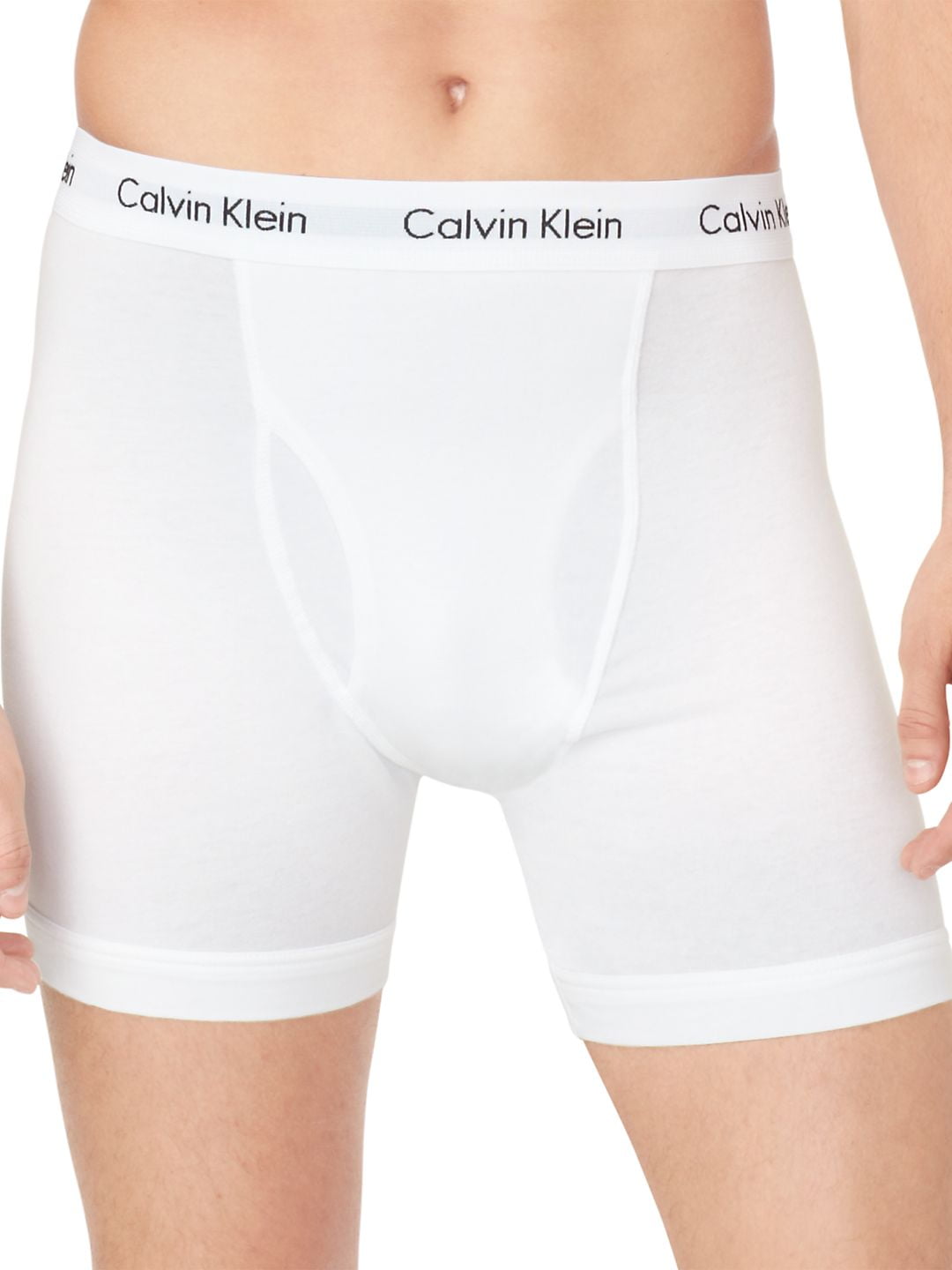 Calvin Klein Men's Cotton Stretch Multipack Boxer Briefs, Black  W/Phantom/Spectrum Blue/Vaporour Gray WBS, Small at  Men's Clothing  store