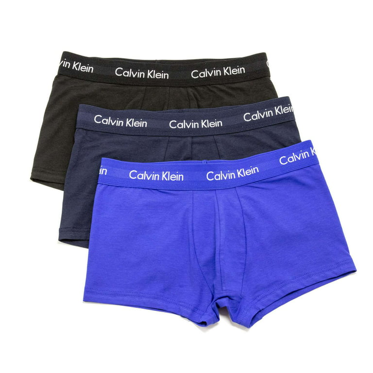 Three Pack of Trunks Legion Blue/Exact/Black, Calvin Klein