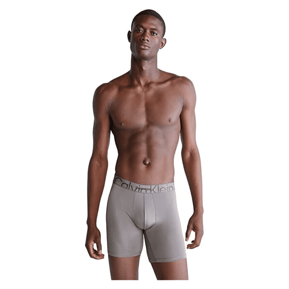 Mens grey calvin klein underwear online