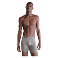 thumbnail image 1 of Calvin Klein Men's Embossed Icon Micro Long Boxer Brief Grey Sky, Medium, 1 of 2