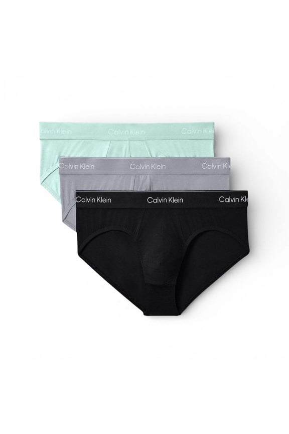 Men's Icon Cotton Stretch 3-Pack Hip Briefs