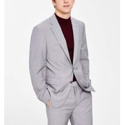 Calvin Klein Mens Slim-Fit Wool-Blend Stretch Suit Jackets