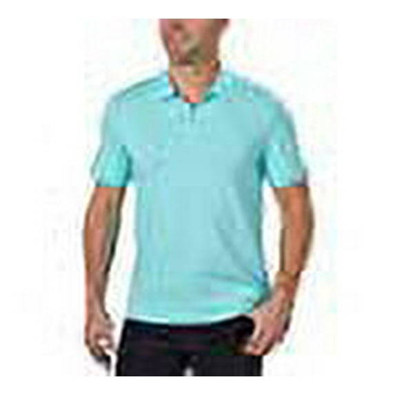 Calvin Klein Men's Lifestyle Soft Liquid Cotton Short Sleeve Polo Shirt