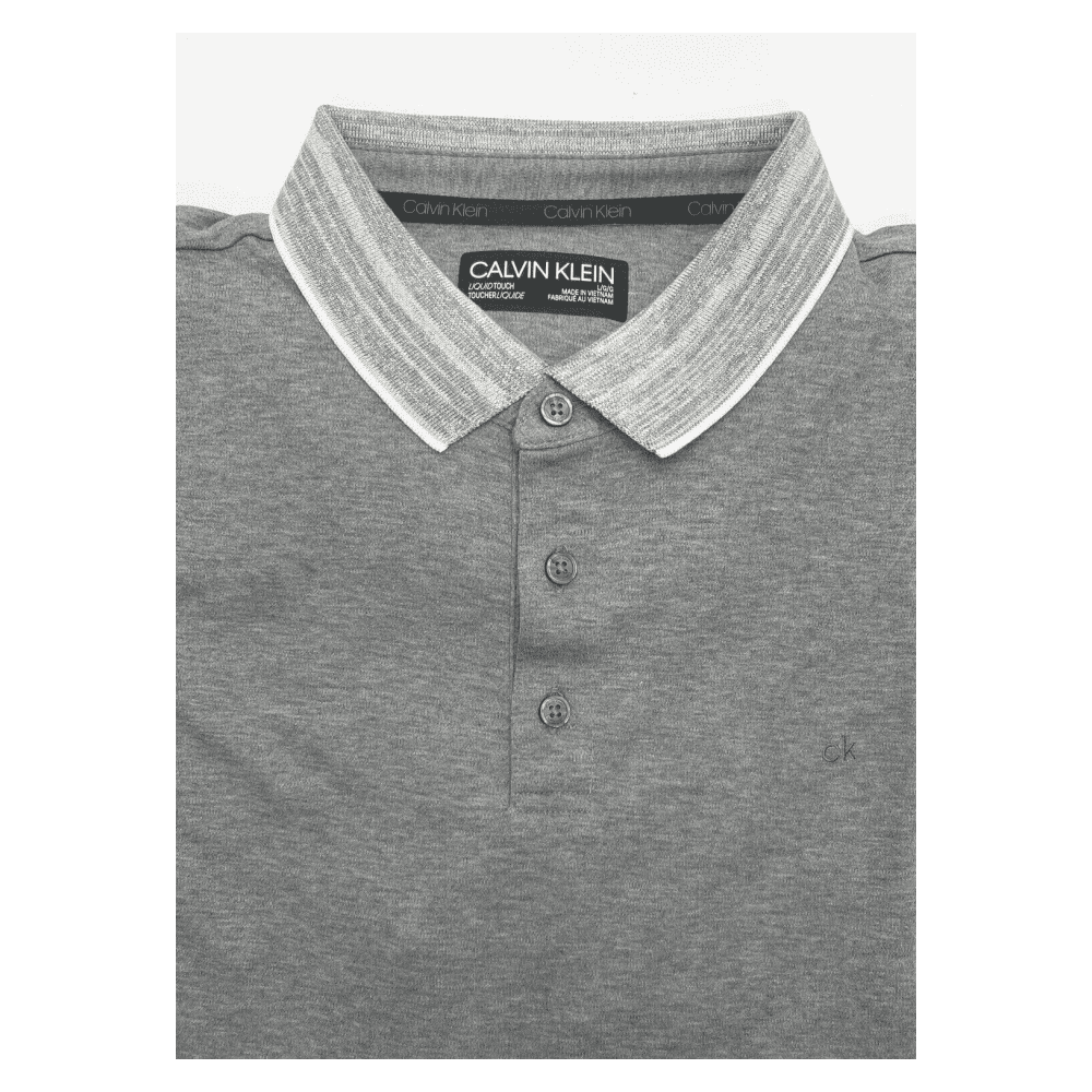 Calvin Klein Collared Cotton Polo Shirts Men s