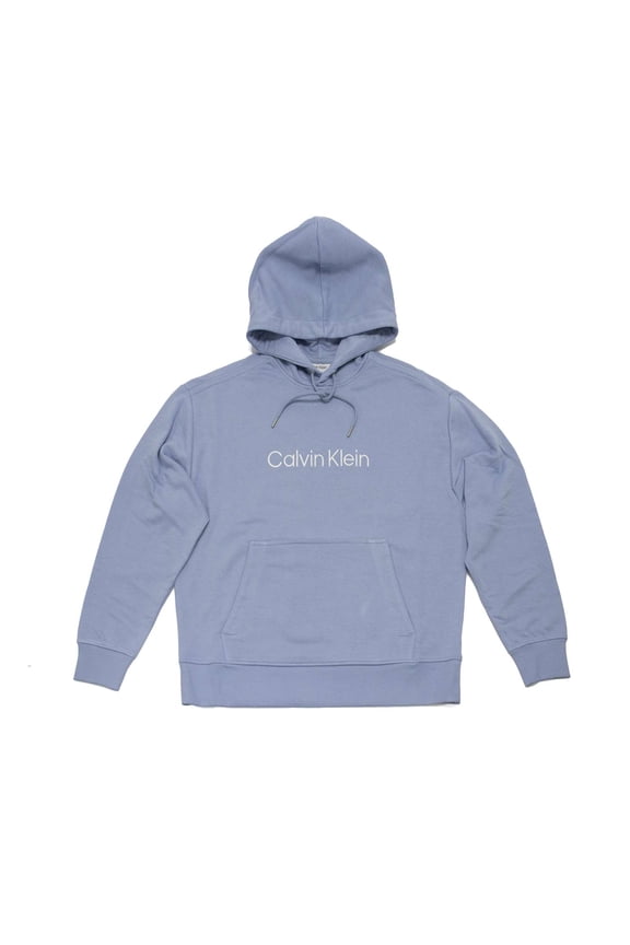 Men's Logo French Terry Hoodie, Forever Blue,L - US