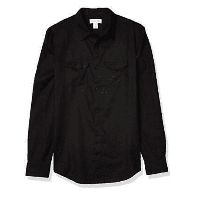 Calvin klein men's long sleeve shirts sale