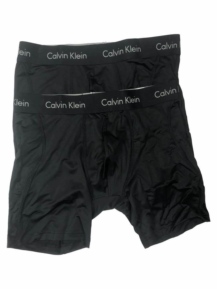 Calvin Klein Men's Micro Stretch 2 Pack Boxer Brief Black Calvin Klein Men's Micro Stretch 2 Pack Boxer Brief Black