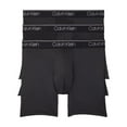 thumbnail image 1 of Calvin Klein Men's Micro Stretch Boxer Brief, All Black 3-Pack, XX-Large, 1 of 4